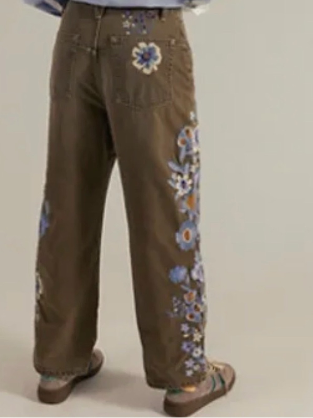 We The Free Willow Floral Wide-Leg Jeans - Picture 2 of 4